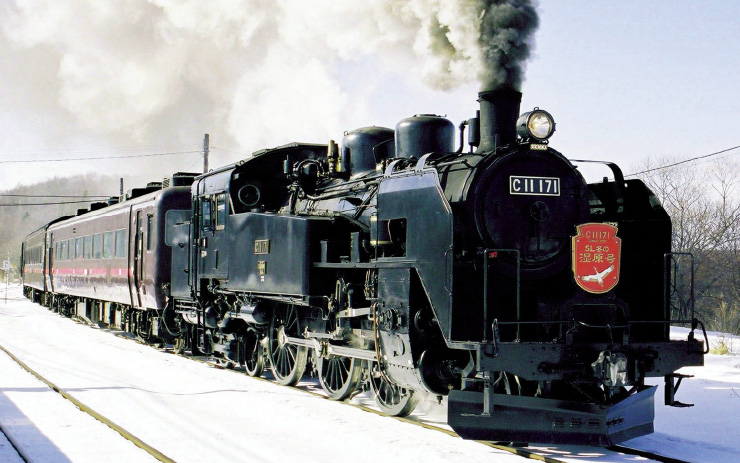 JR北海道C11SL冬の湿原号