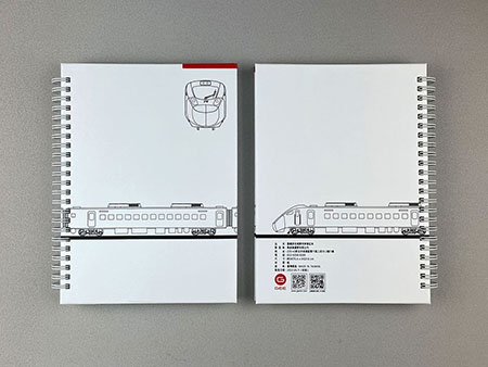 臺鐵原色城際列車筆記本