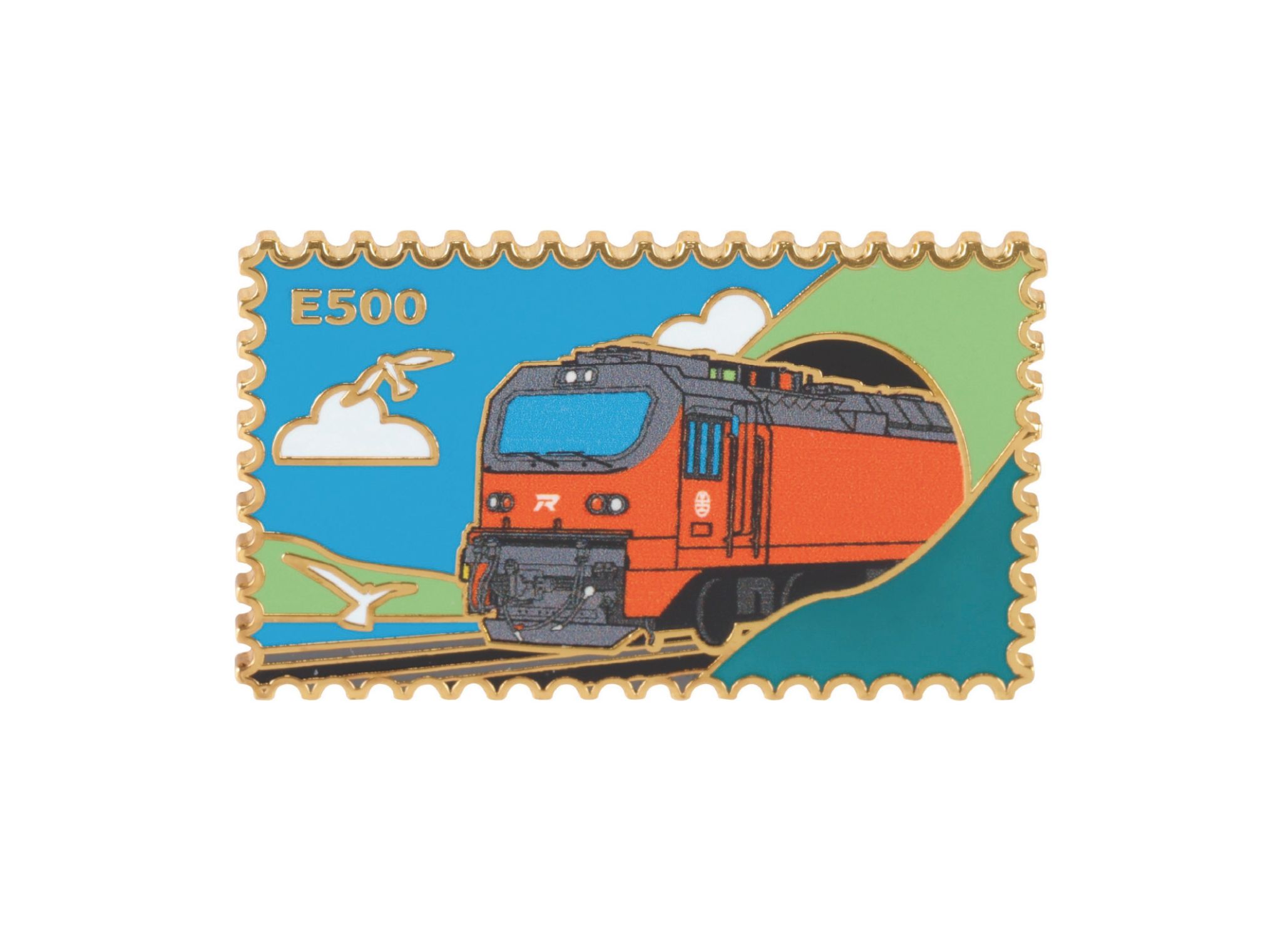 列車小徽章(E500款)