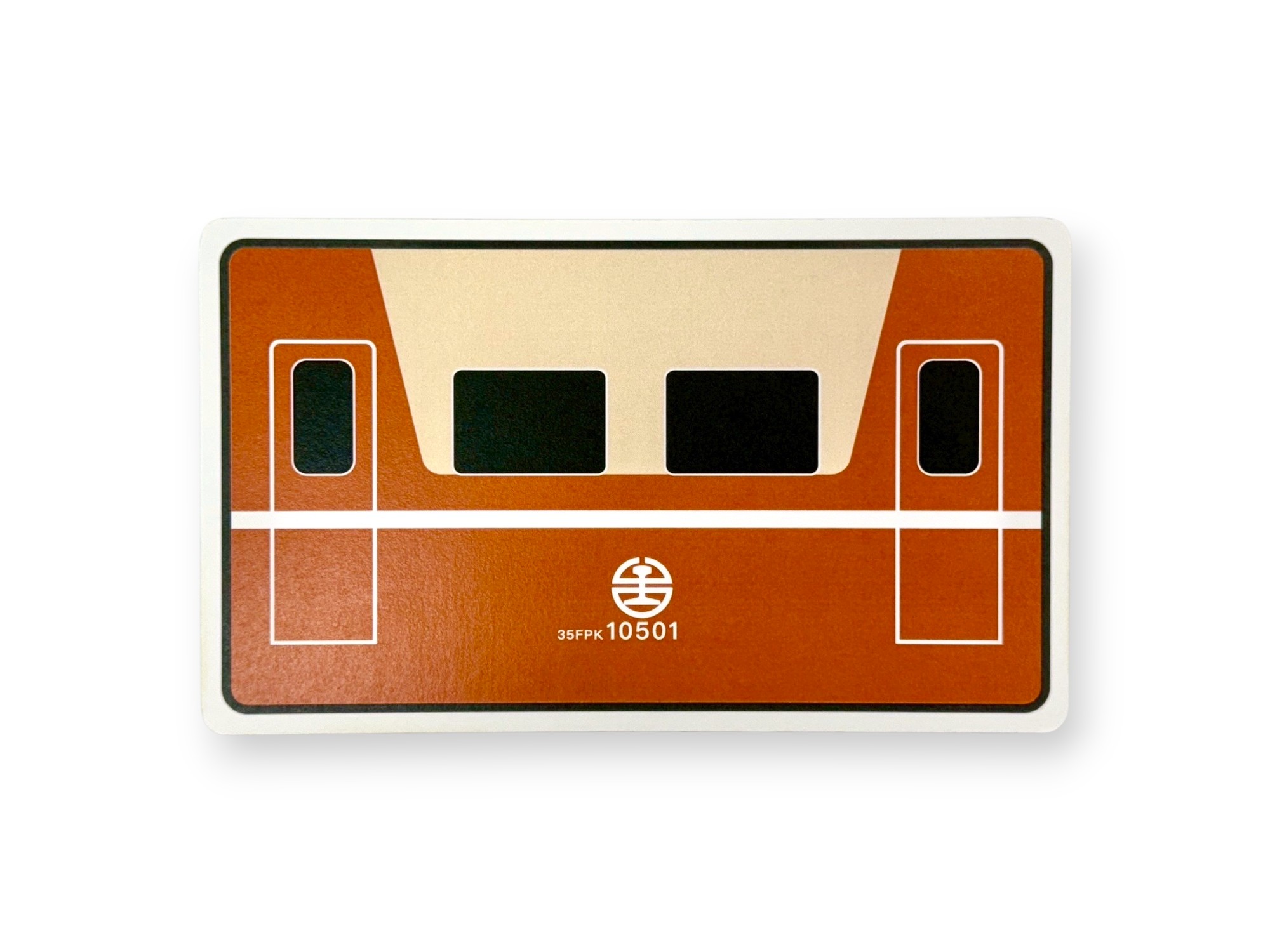 造型明信片-莒光列車