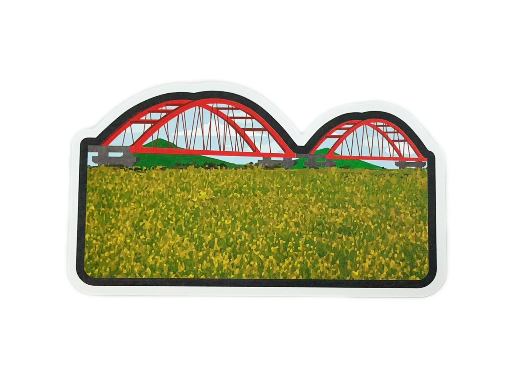 玉里客城鐵橋明信片