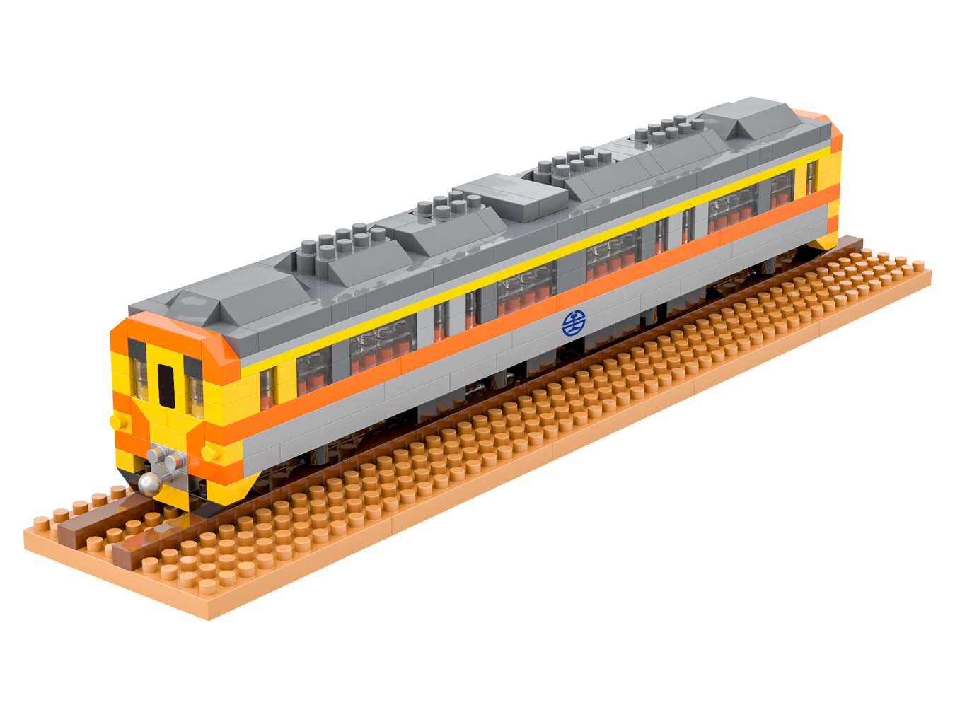 DR1000型柴油客車微型積木