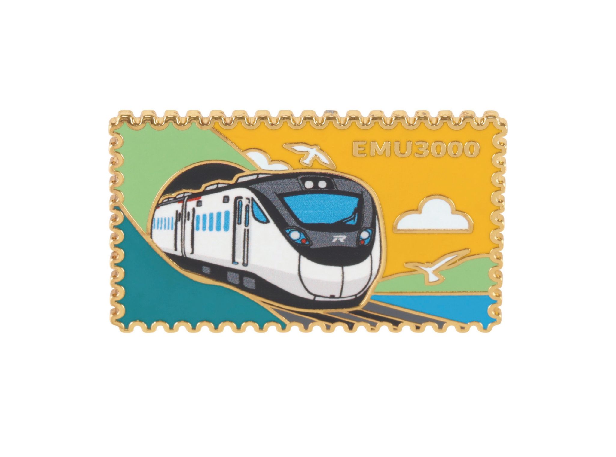 列車小徽章(EMU3000款)