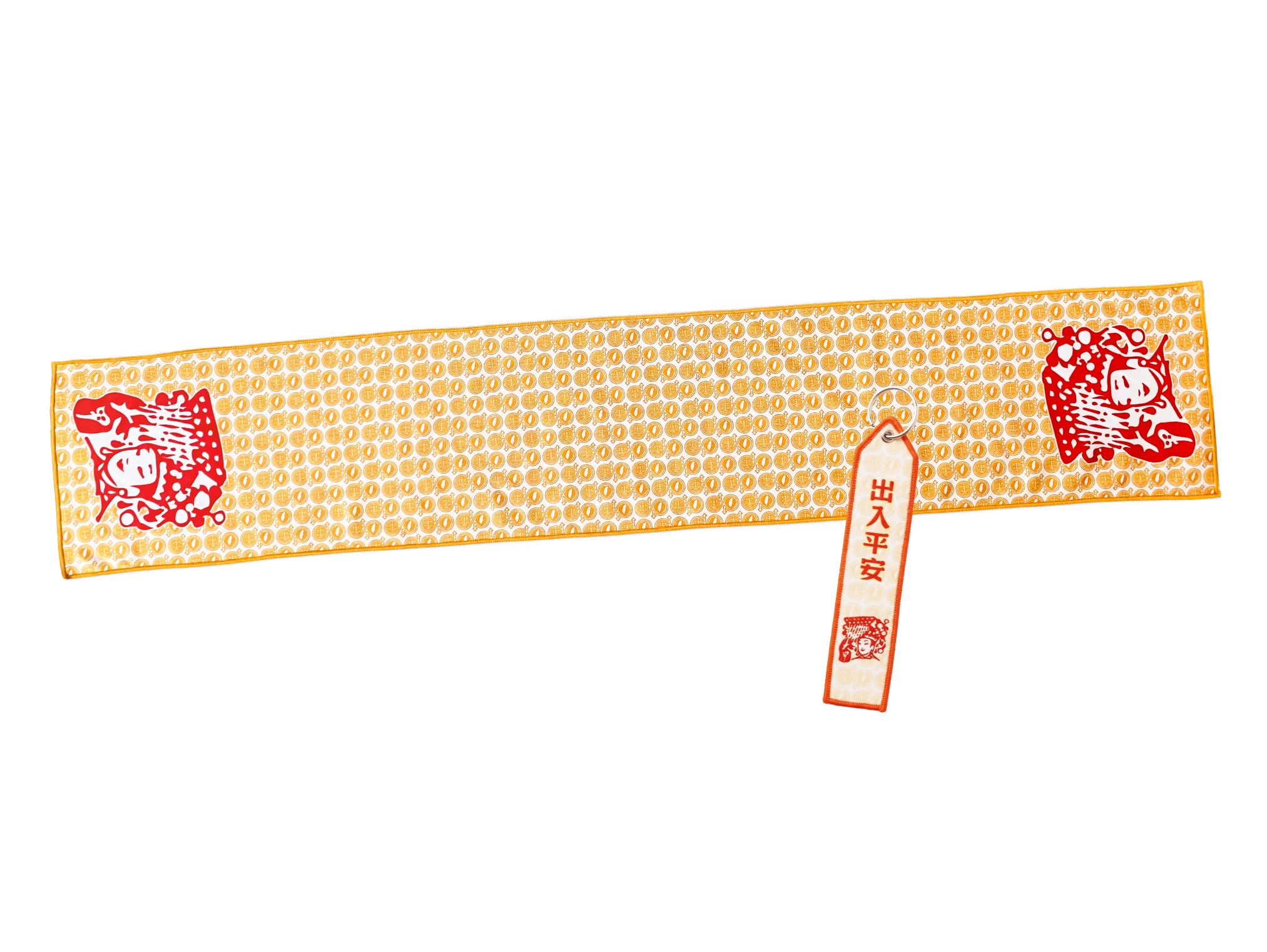 媽祖保安合購組(大甲媽毛巾+大甲媽飄帶)