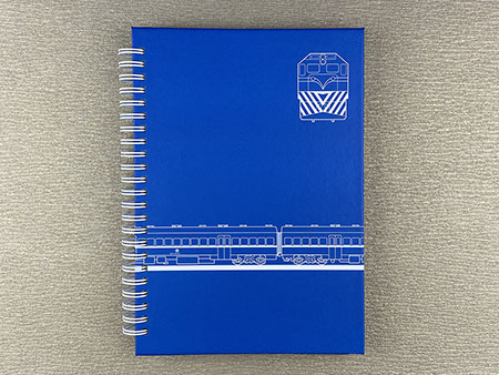 臺鐵原色藍皮列車筆記本圖片共3張