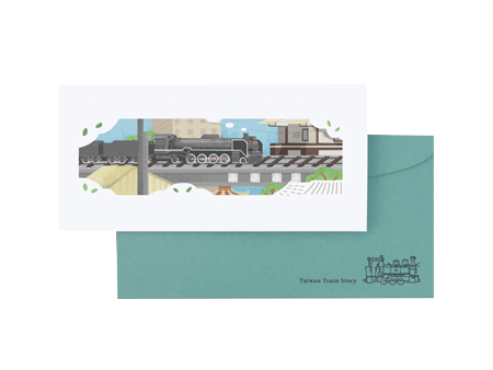 台鐵蒸汽機車 典藏手工立體紙雕卡片圖片共3張