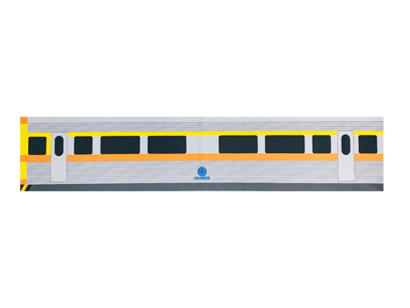 DR2800柴聯車運動毛巾