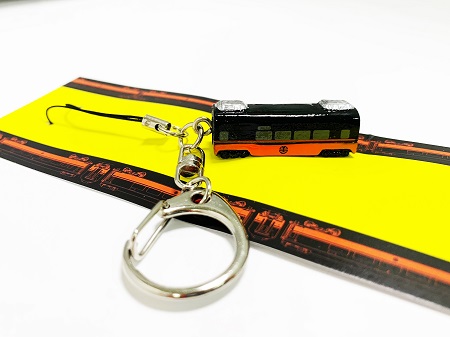 鳴日號車廂鑰匙圈吊飾