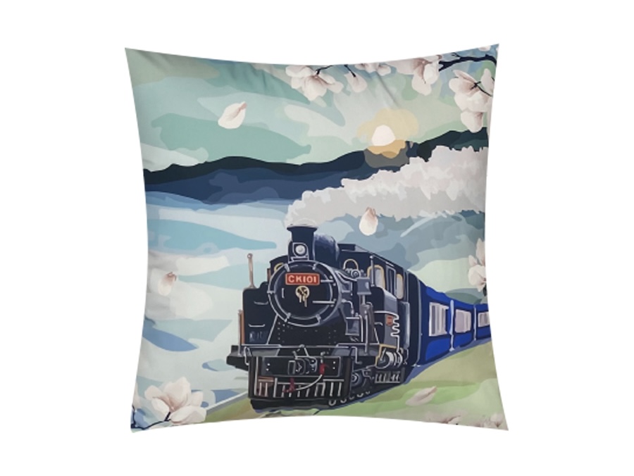 CK101蒸汽火車抱枕