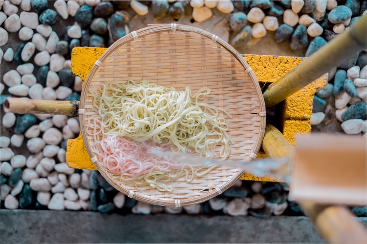 新北石碇許家麵線｜流水麵、手作麵線・蔥油餅 DIY 體驗｜新北親子景點
