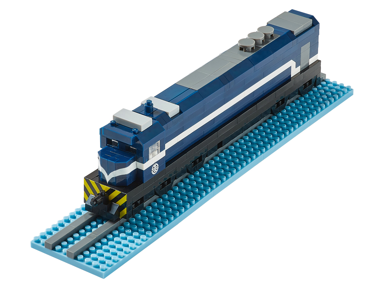 藍皮解憂號微型積木