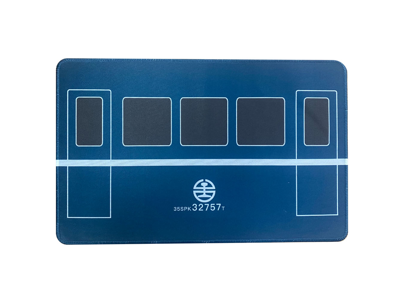 藍皮列車多用墊