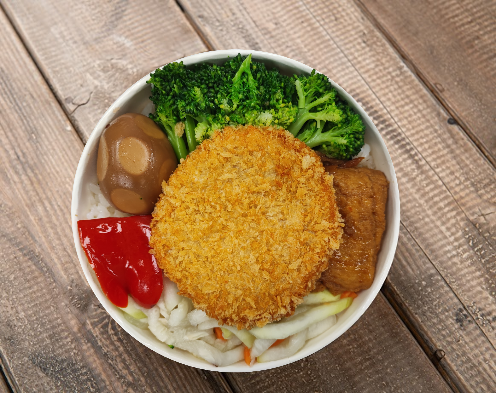 石斑魚排風味便當