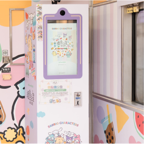 車廂設置環島之星萌旅號限定的扭蛋機與拍貼機，歡迎大家上車體驗